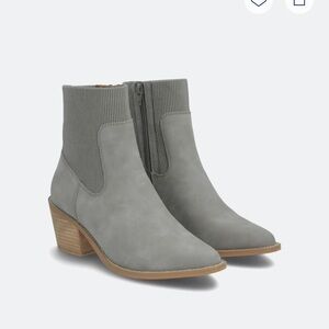 DV by Dolce Vita Gray Ankle Boots